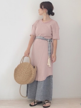 「AVAN LILY（アヴァンリリィ）のアイテム（アクセサリー）」を使った、haさん（レディース・152cm）の夏コーディネート