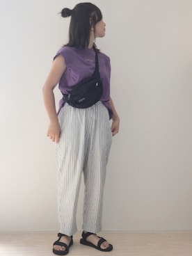 「AVAN LILY（アヴァンリリィ）のアイテム（アクセサリー）」を使った、haさん（レディース・152cm）の夏コーディネート