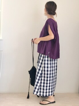 haさん（レディース・152cm）の夏コーディネート