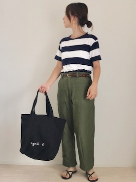 「AVAN LILY（アヴァンリリィ）のアイテム（アクセサリー）」を使った、haさん（レディース・152cm）の夏コーディネート