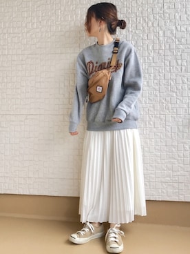 「Relate（リレート）のアイテム」を使った、haさん（レディース・152cm）の冬コーディネート