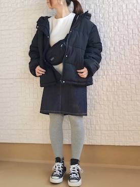 haさん(レディース・152cm)の冬コーディネート
