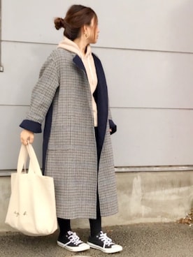 haさん（レディース・152cm）の冬コーディネート