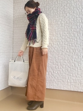 haさん（レディース・152cm）の冬コーディネート