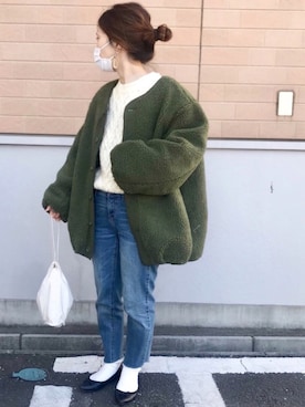 haさん(レディース・152cm)の冬コーディネート