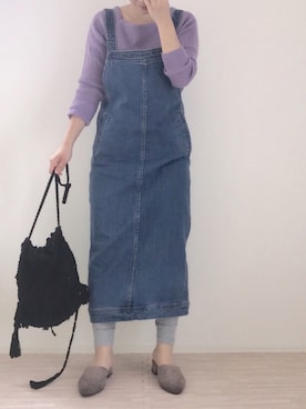 「SHIPS Days（シップスデイズ）のアイテム」を使った、haさん（レディース・152cm）の春コーディネート