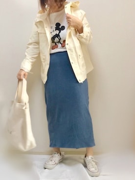 「RITA（リタ）のアイテム」を使った、haさん（レディース・152cm）の春コーディネート