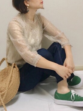 haさん（レディース・152cm）の春コーディネート