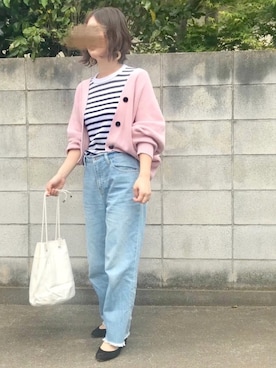 「AVAN LILY（アヴァンリリィ）のアイテム（アクセサリー）」を使った、haさん（レディース・152cm）の春コーディネート