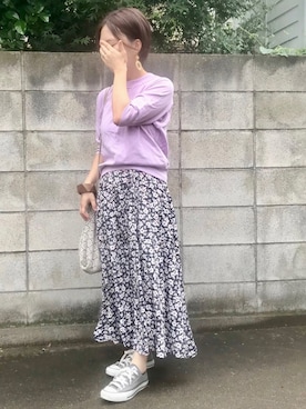 「AVAN LILY（アヴァンリリィ）のアイテム（アクセサリー）」を使った、haさん（レディース・152cm）の夏コーディネート