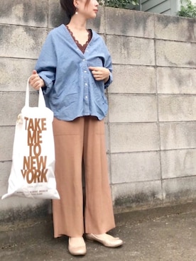 haさん（レディース・152cm）の秋コーディネート