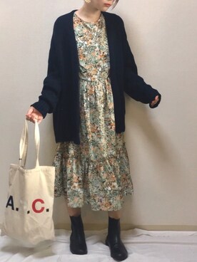 haさん（レディース・152cm）の秋コーディネート