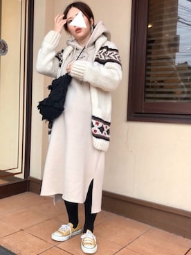 haさん（レディース・152cm）の冬コーディネート