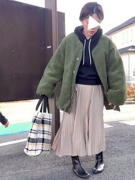 haさん（レディース・152cm）の冬コーディネート