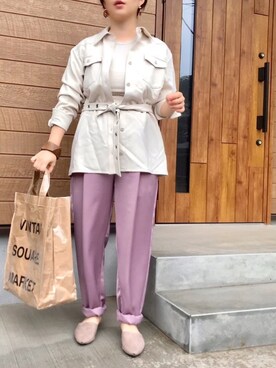 haさん（レディース・152cm）の春コーディネート