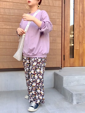 「AVAN LILY（アヴァンリリィ）のアイテム（アクセサリー）」を使った、haさん（レディース・152cm）の春コーディネート