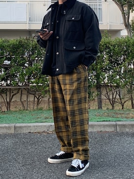 うえじさん(メンズ・172cm)の冬コーディネート
