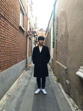 ペイズリーマニアさん（メンズ・171cm）の秋コーディネート