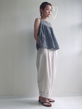 saccoさん（レディース・163cm）の夏コーディネート