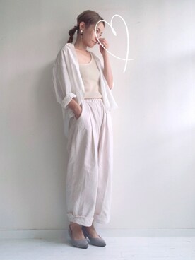 saccoさん（レディース・163cm）の夏コーディネート