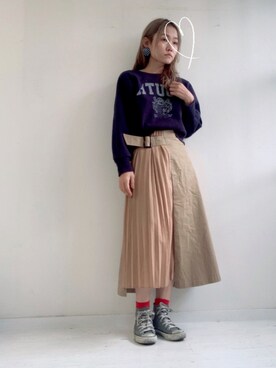 saccoさん（レディース・163cm）の秋コーディネート