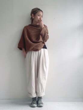 saccoさん（レディース・163cm）の秋コーディネート