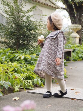 「オシャレパッソ」｜chibiusa◌⑅⃝さん（キッズ・90cm）の秋コーディネート