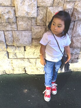 chibiusa◌⑅⃝さん（キッズ・74cm）の夏コーディネート