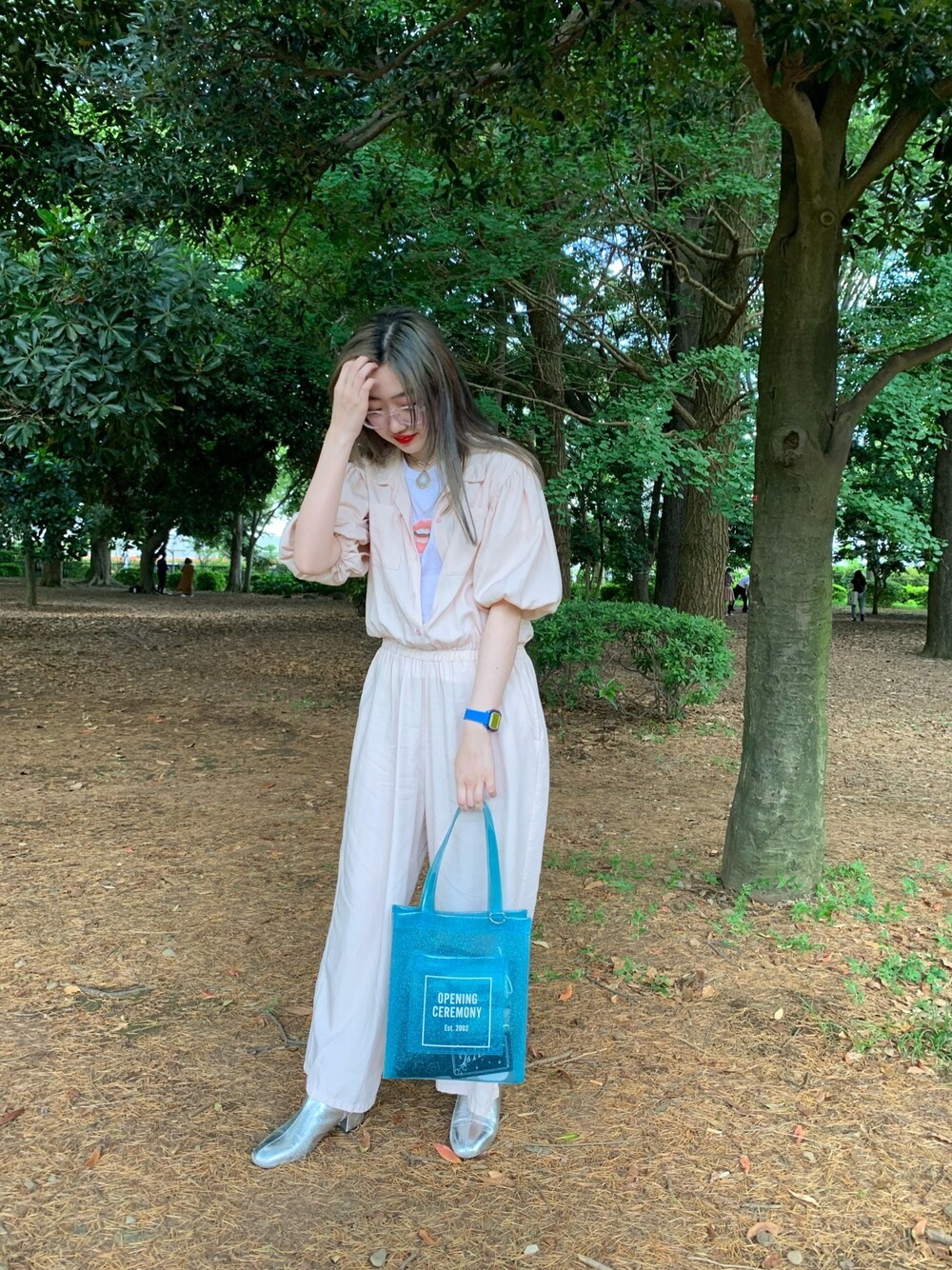 HONEY MI HONEYのオールインワン・サロペットを使った人気ファッション