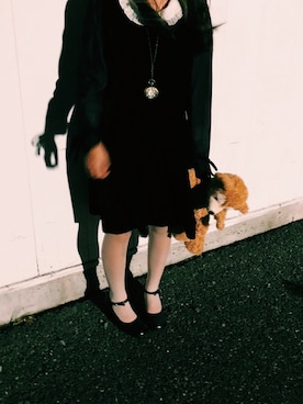 「ハロウィン」｜「アイテム（腕時計）」を使った、あるがちゃんさん（レディース・155cm）の春コーディネート