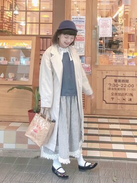 「TAIPEI」｜「アイテム（その他）」を使った、Hsu mei  🇹🇼さん（レディース・153cm）の冬コーディネート