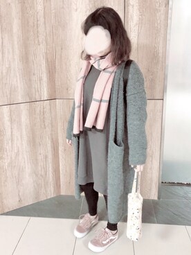 「school」｜Hsu mei  🇹🇼さん（レディース・153cm）の冬コーディネート