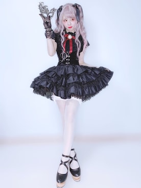 「コルセットスカート」｜merocoさん（レディース・158cm）の秋コーディネート