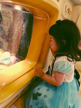 「TDL」｜「アイテム（ワンピース/ドレス）」を使った、GINAさん（キッズ・90cm）の夏コーディネート