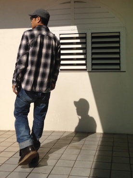 「chimala（チマラ）のアイテム」を使った、ORTHさん（メンズ・170cm）の秋コーディネート