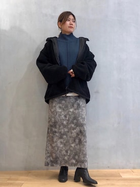 kanamiさん（レディース・155cm）の冬コーディネート