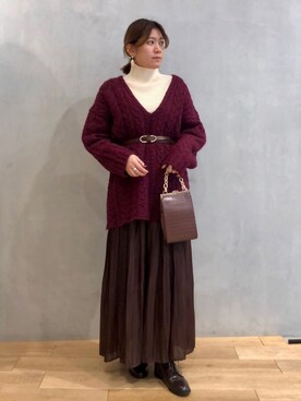 kanamiさん（レディース・155cm）の冬コーディネート