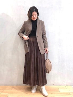 kanamiさん（レディース・155cm）の冬コーディネート