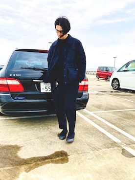 「F/CE. （エフシーイー）のアイテム（その他アウター）」を使った、Yukihiro   omuraさん（メンズ・179cm）の春コーディネート