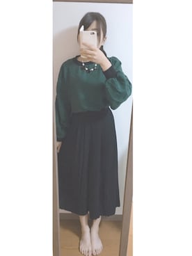 「SPICA（スピカ）のアイテム」を使った、まるるさん（レディース・162cm）の春コーディネート