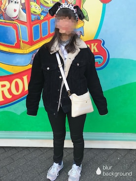 「WEGO（ウィゴー）のアイテム（ブルゾン）」を使った、❁sayaka❁さん（レディース・157cm）の冬コーディネート