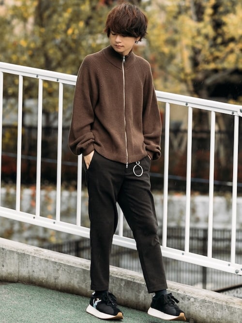 げんじ 2さんのソックス/靴下「【CHICSTOCKS】ソリッドカラーソックス(CHICSTOCKS|シックストックス)」を使ったコーディネート