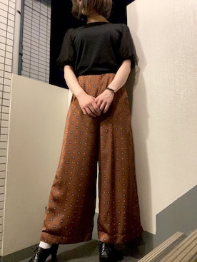 705さん（レディース・159cm）の秋コーディネート