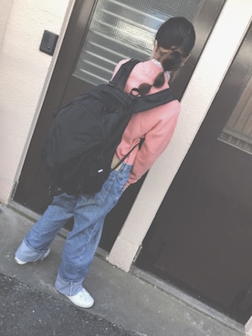 「karrimor（カリマー）のアイテム（バックパック/リュック）」を使った、rouuuuuさん（レディース・156cm）の秋コーディネート