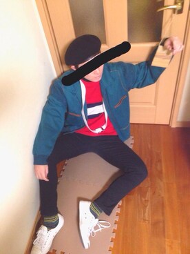 「CONVERSE（コンバース）のCONVERSE コンバース ジャック パーセル / JACK PURCEL（スニーカー）」を使った、ここたさん（メンズ・172cm）の冬コーディネート