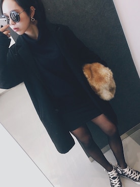 「アイテム（ピアス（両耳用））」を使った、VIVIさん（レディース・154cm・20代）の春コーディネート