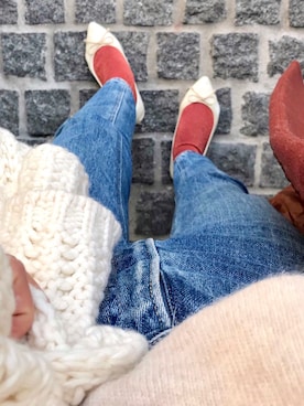 KUMIさん（レディース・160cm）の冬コーディネート