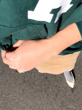 KUMIさん（レディース・160cm）の冬コーディネート