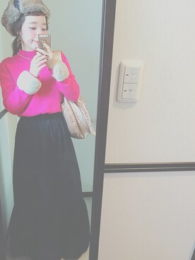 みさん（レディース・154cm）の冬コーディネート