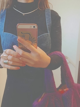 「アイテム（ワンピース）」を使った、みさん（レディース・154cm・20代）の冬コーディネート